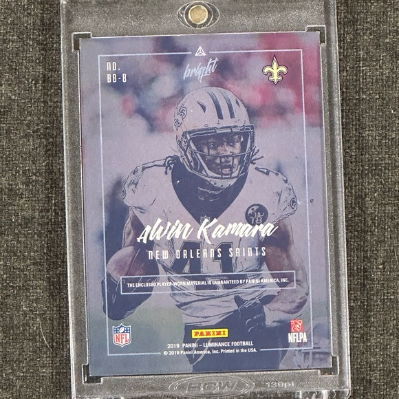Alvin Kamara Triple Color Patch /49 - Picture 2 of 2